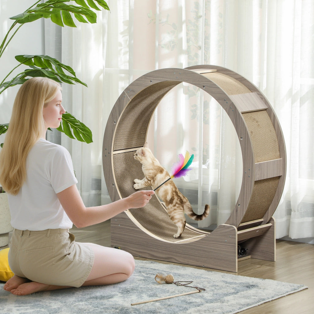 Ruota per Gatti ¨C Zephmum ¨C 91 cm Marrone
