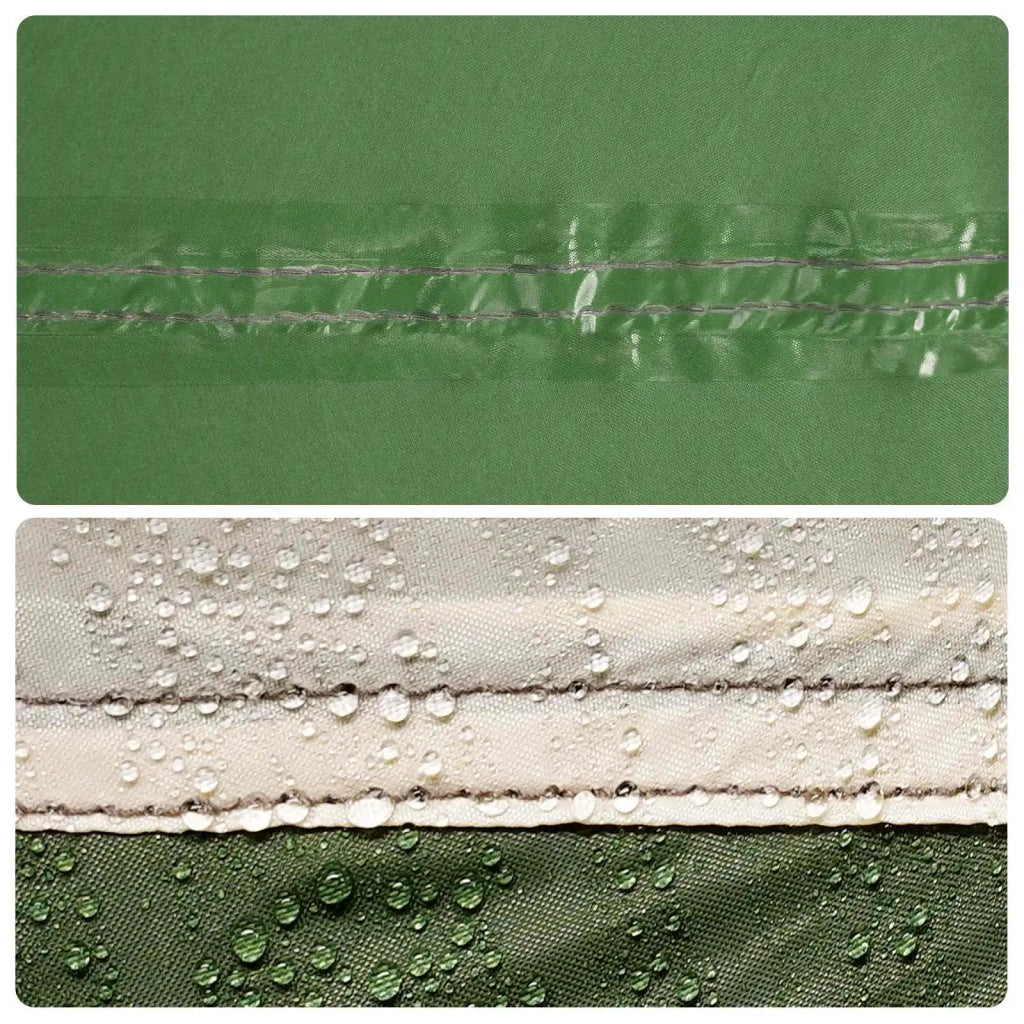 Tenda Tipi Verde 700 x 700 x 395 cm Poliestere e Acciaio 42028711