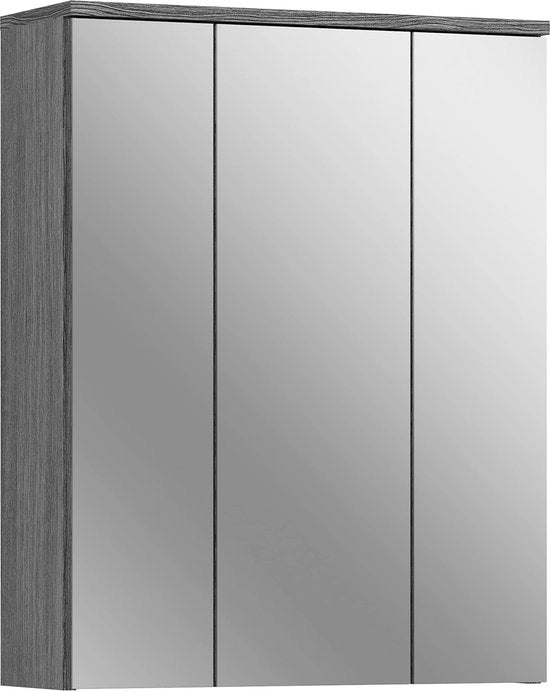 Specchio per bagno - Raccogliori - Unità specchio - Raccogli capelli - 60 x 77 x 21 cm