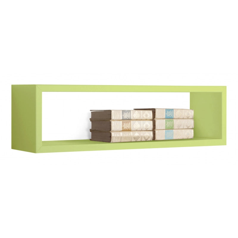 Mensola da Muro, Pensile Bagno, Mensola da Parete, Scaffale da Parete, Verde, 60x17 p15,5 cm - Regolo