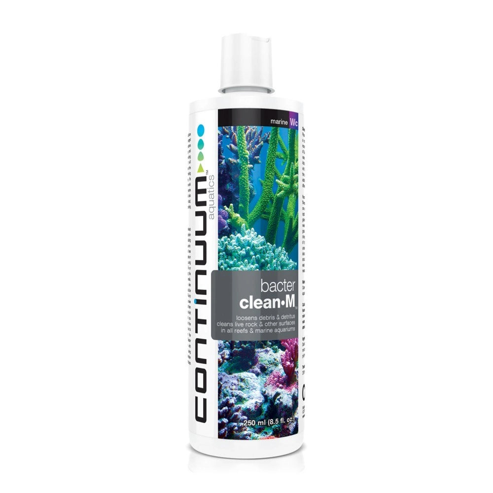 Continuum Aquatics BacterClean M - attivatore batterico per acqua marina Formato: 250 ml