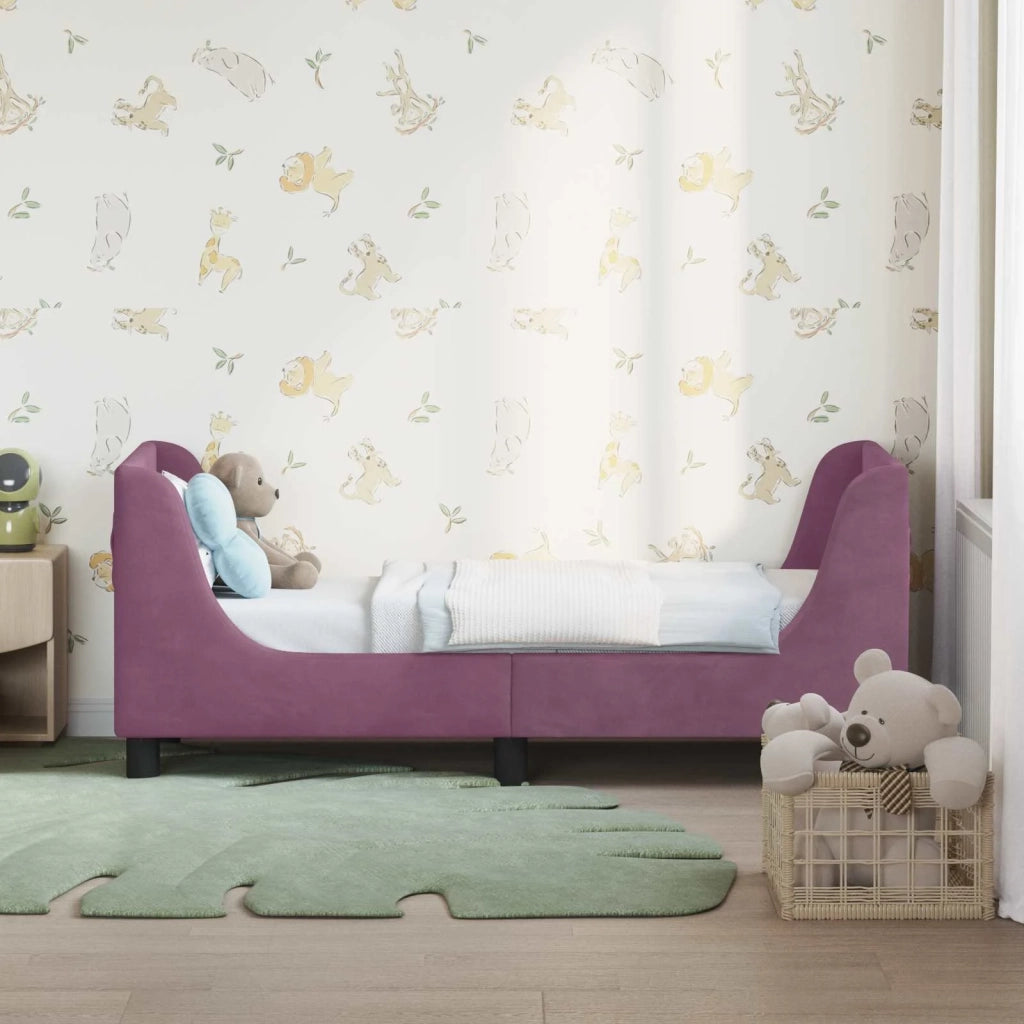 Struttura letto per bambini con testata Viola 70 x 140 cm