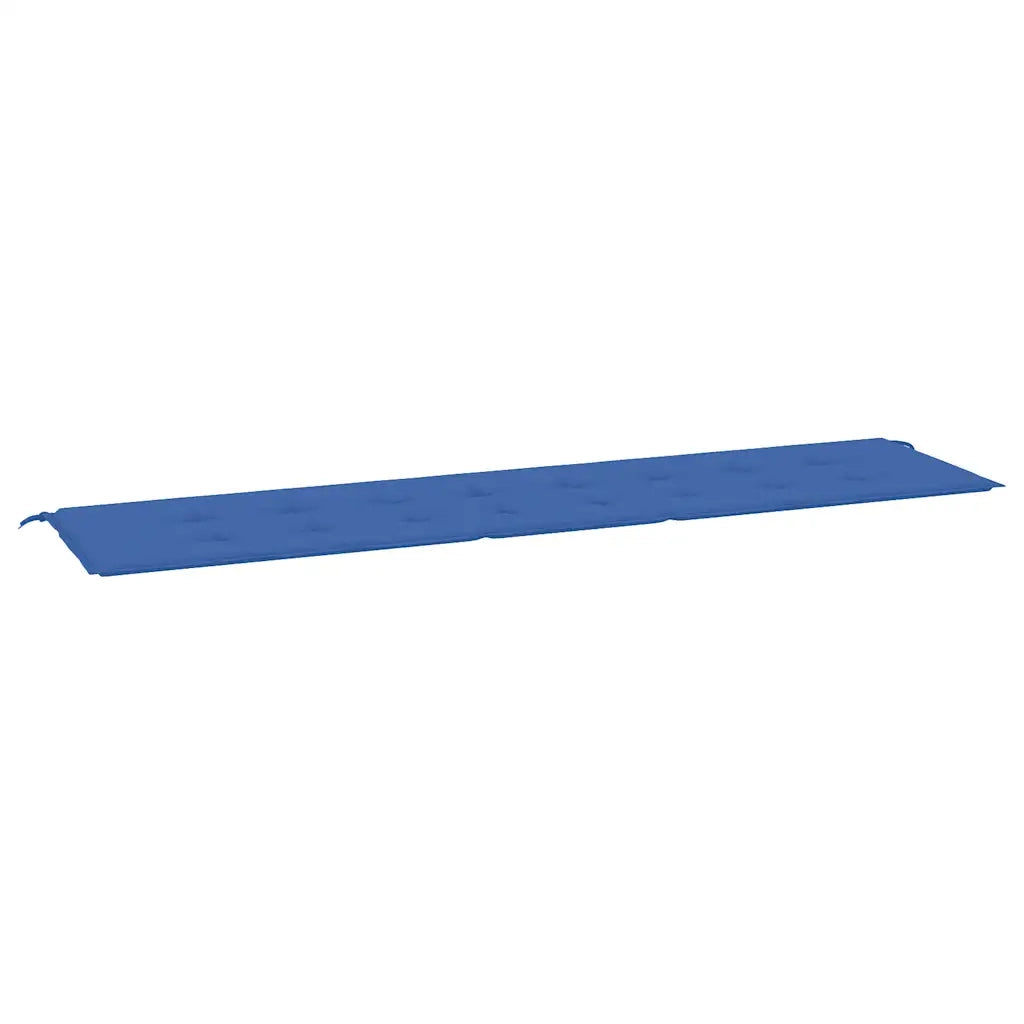 Cuscino per Panca Blu Reale 200x50x4 cm in Tessuto Oxford