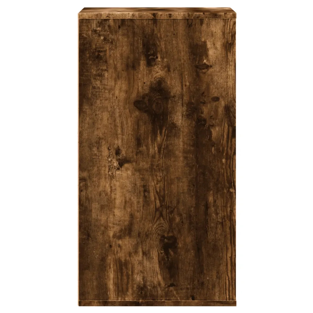 vidaXL Cassettiera Angolare Rovere Fumo 40x41x76cm Legno Multistrato