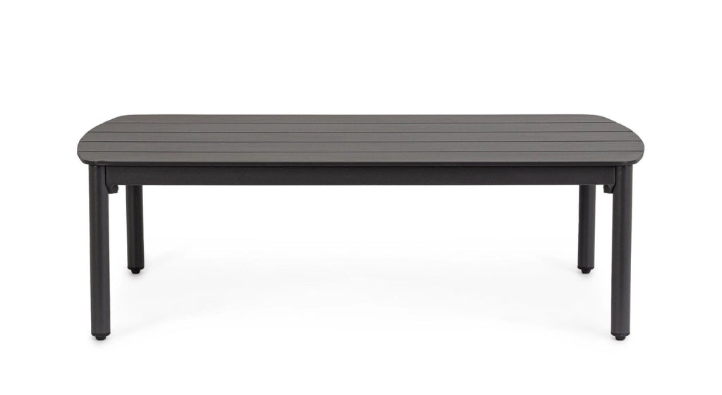 Tavolino da Esterno 115x68,5x35h cm in Alluminio Fenix Antracite