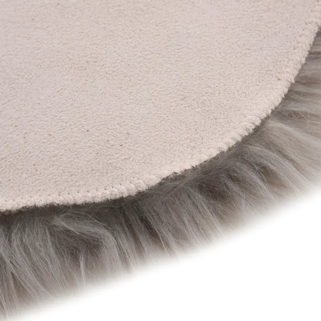 vidaXL Tappeto in Similpelle di Pecora 60x90 cm Grigio Chiaro