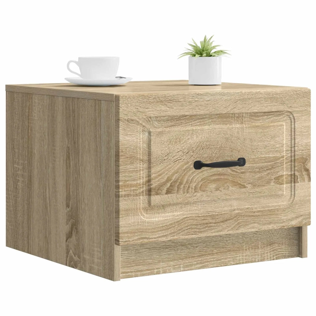 Tavolino da salotto con cassetto Rovere Sonoma 49 x 50 x 37 cm