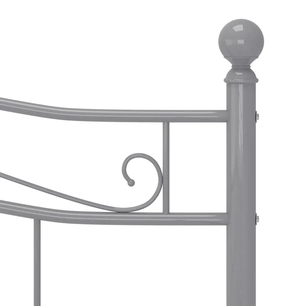 Giroletto Grigio in Metallo 140x200 cm 324999