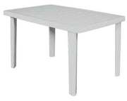 TAVOLO MARTE VERDE O BIANCO IN POLIPROPILENE CM. 100X67X72H