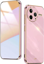 Hoesa per Xiaomi Poco F7 Pro con Design a Elettrodeposito in TPU Flessibile