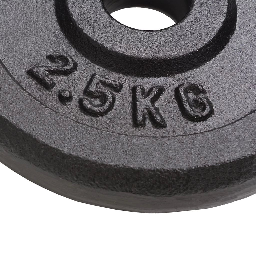 Disco pesi da 8 pezzi 8 manubri in ghisa da 2,5 kg per fitness e bodybuilding 02_0000765