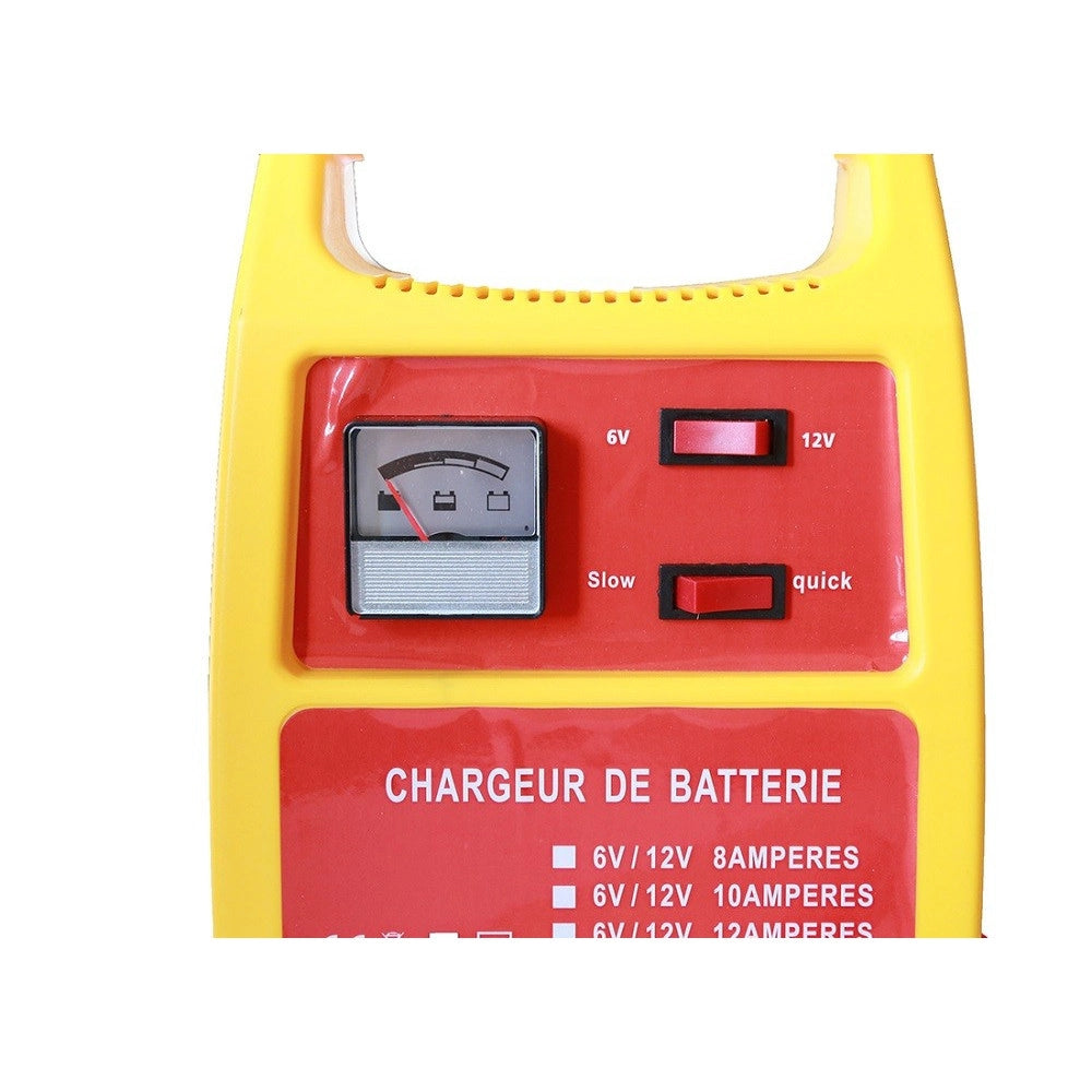 Trade Shop - Caricabatteria Auto 12v Moto 6v Carica Batterie 8-12a Accesori 6v 12v Fy-707 -