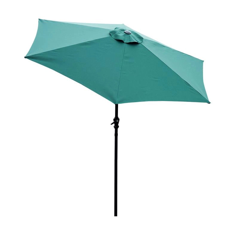 OMBRELLONE DA GIARDINO 2.7 × 2.35 M INCLINABILE ALLUMINIO E POLIESTERE VERDE