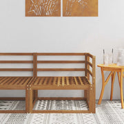 Divano Angolare da Esterno Naturale 83 x 83 x 73 cm 900541