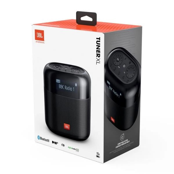 Jbl tuner xl portatile digitale nero - JBLTUNERXLBLKEU