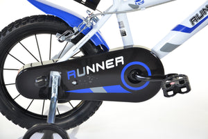SCH RUNNER 14", bicicletta per bambini, adatta a bambini tra i 4 e i 6 anni, per altezza tra 100 e 120 cm, con  campanel