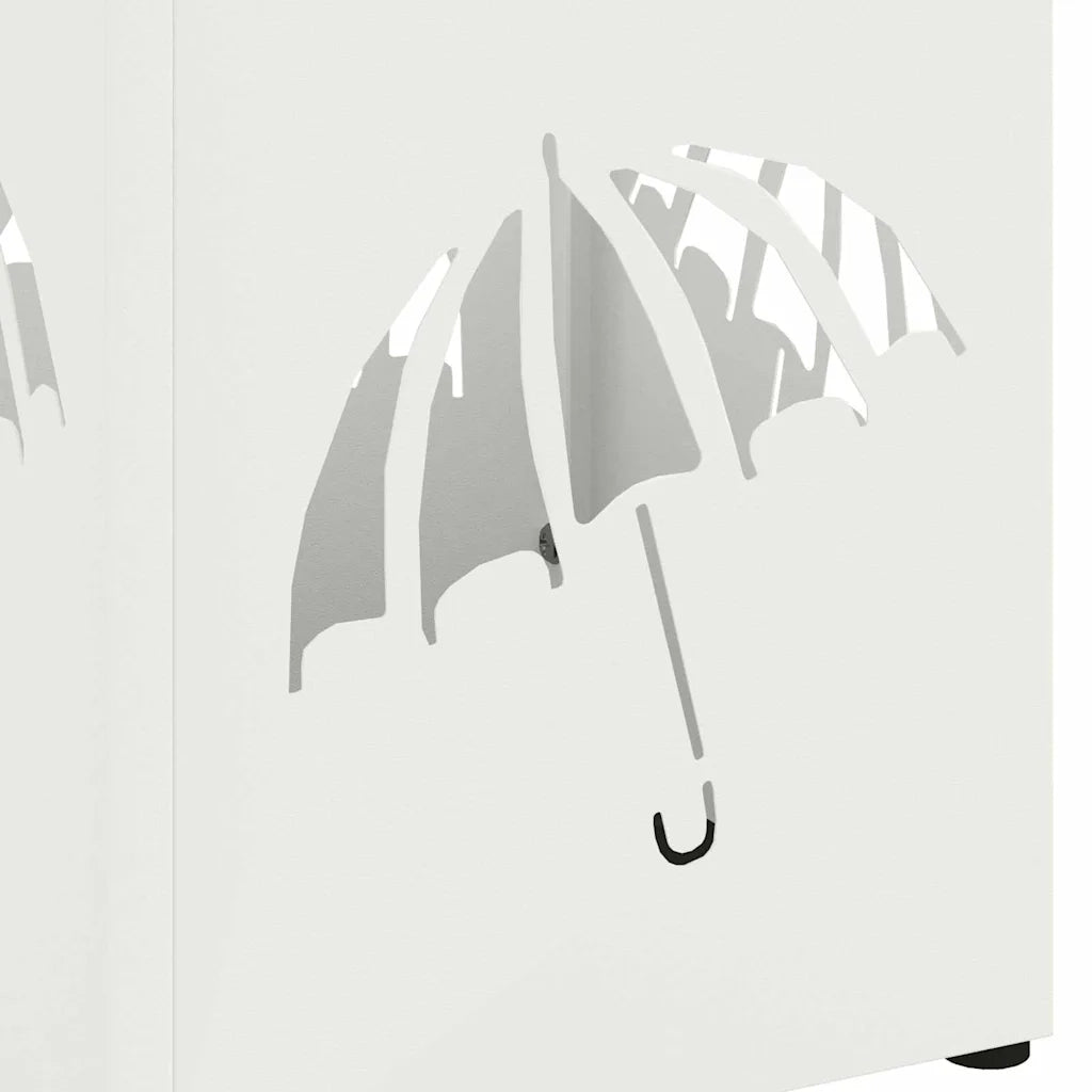 Supporto per Ombrellone Bianco 15,5 x 15,5 x 49 cm Metallo CFW4060077
