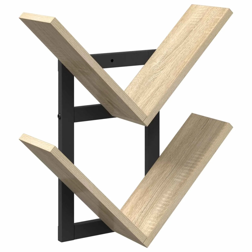 Mensola a muro flottante Rovere Sonoma 43 x 15 x 47 cm 8012336