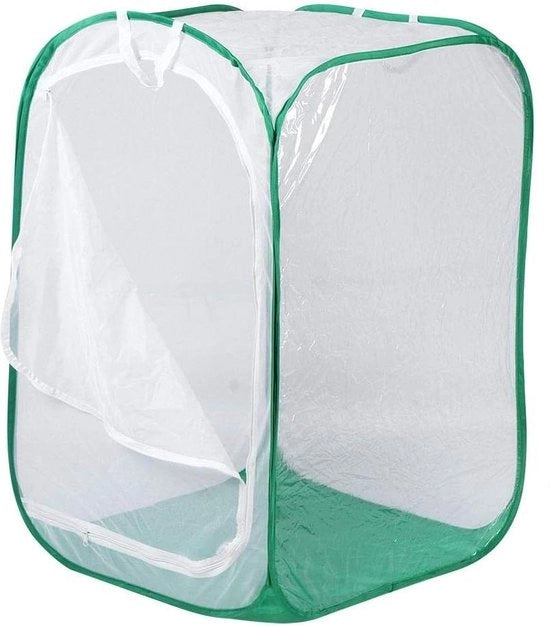 Insectennetto pieghevole per piante e farfalle - trasparenza - 60 x 90 cm