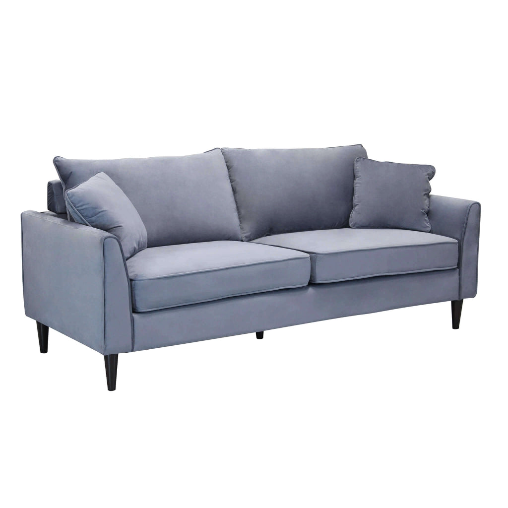 Divano tre posti in Velluto cm 196x83x89 - RAMON