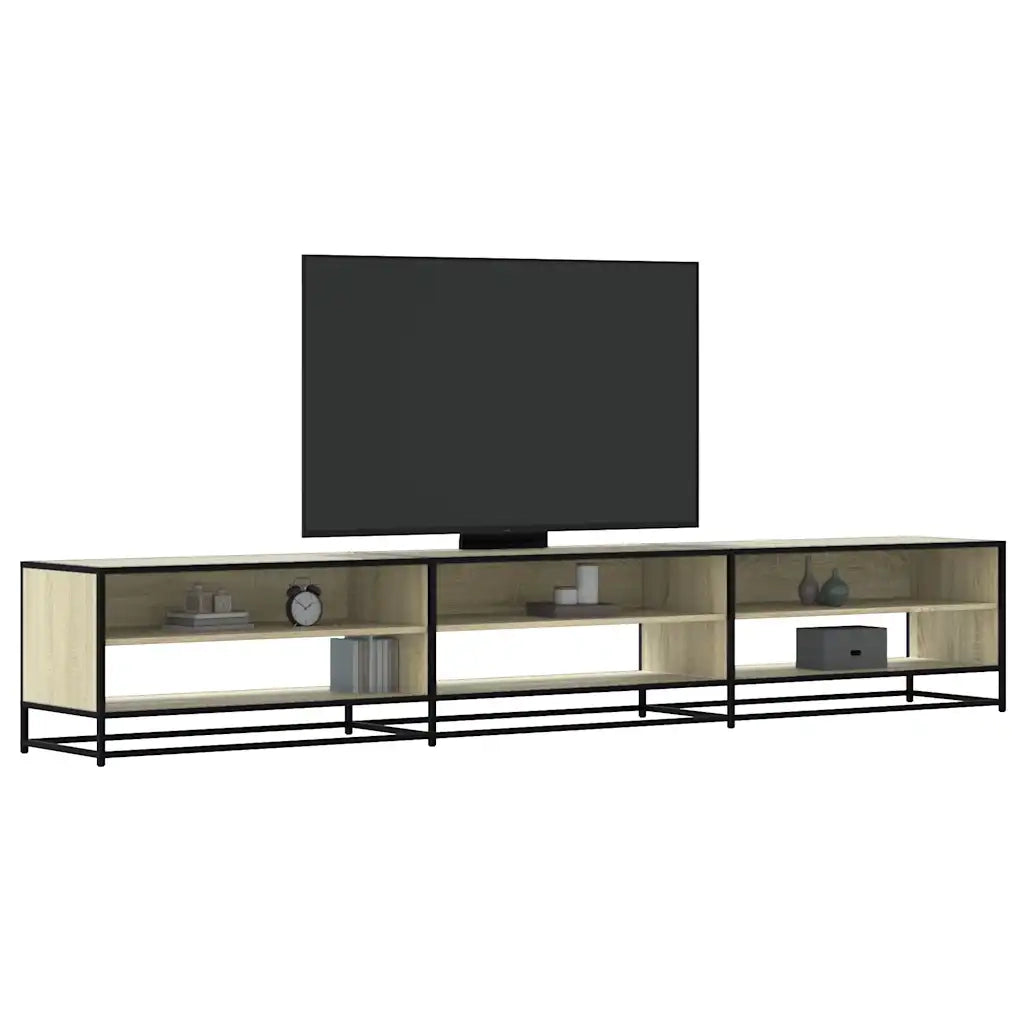 Mobile per TV Rovere Sonoma 270x40x46 cm in Truciolato 3300811