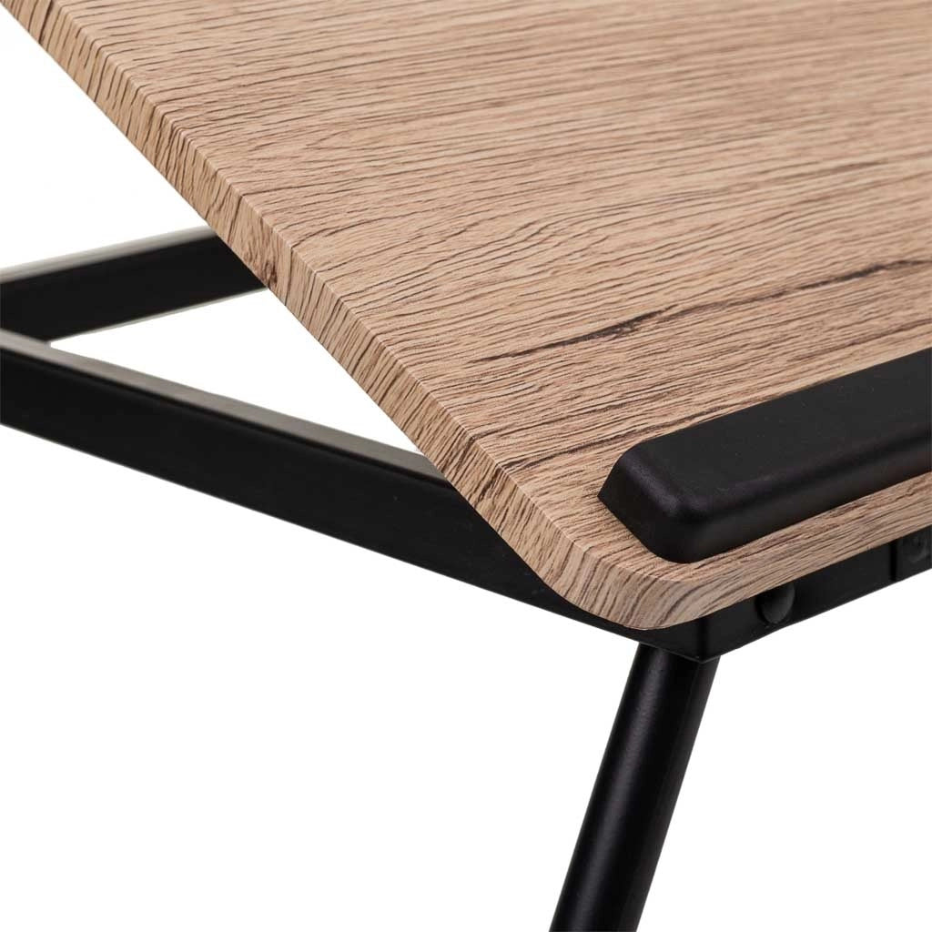 Tavolo scrivania pieghevole marrone 61x35,5x20h