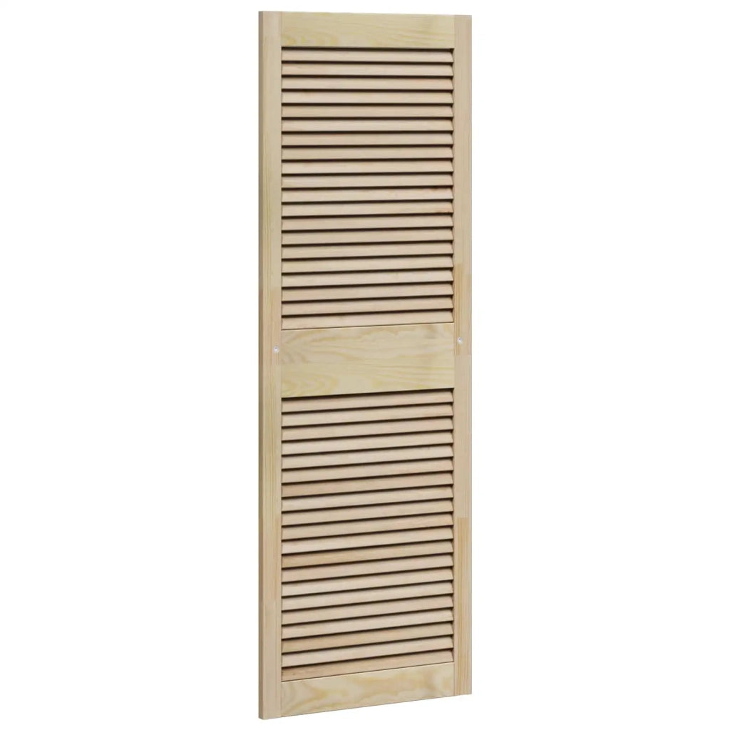 Porta per Armadio 4 pcs Naturale 49,5 x 2,1 x 140,5 cm