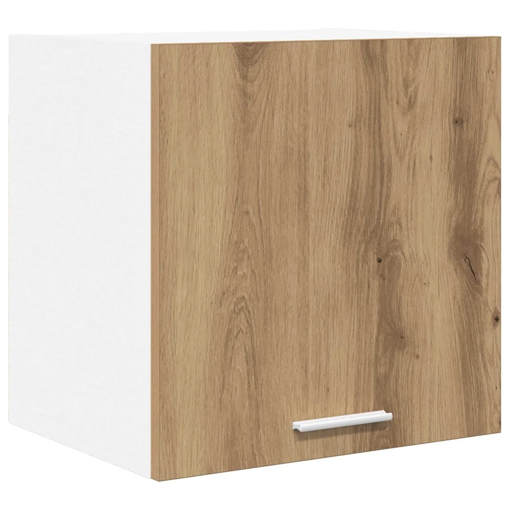 Armadio pensile Rovere Artigiano e Bianco 40 x 31 x 40 cm 884144