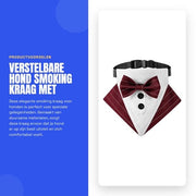 Cinturino per cane in poliestere - Adattabile - Ideale per occasioni speciali - Bow tie per cani