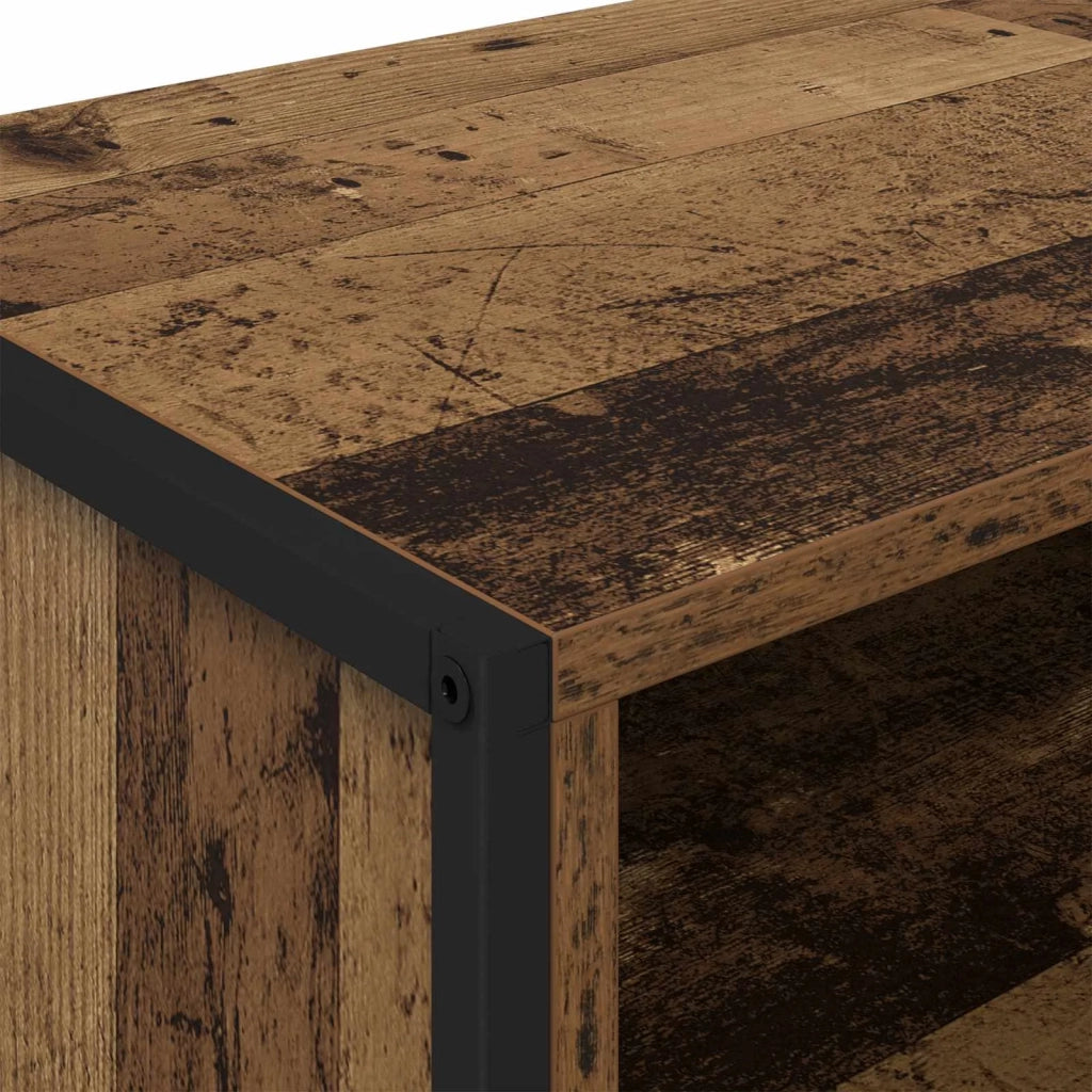 Mobile TV-Credenza per TV-Console TV Legno vecchio 100 x 36.5 x 30.5 cm Legno multistrato