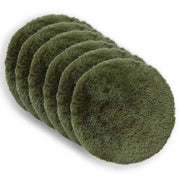 Federa 6 pcs HEERLEN Verde Ø 50 cm Fleece PV 922740