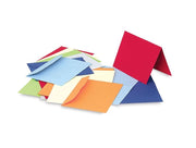 Busta + foglio per Compleanni Matrimoni Natale e Comunioni Colorati F9 100 Pezzi