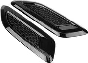 Accessorio di ventilazione per auto, ABS, universale, esterno, decorativo, per Land Rover Range Rover Evoque 2012-2018, autoadesivo, accessorio di ventilazione