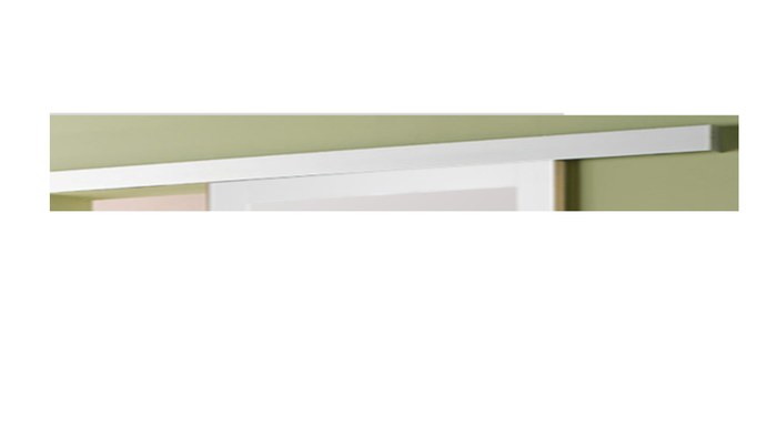 Binario Alu con tappo di copertura Colore Alu