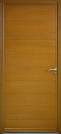 Laura 1' Porta d'ingresso 215X90 a sinistra a spinta (dimensioni della tabella) venduta con maniglia e serratura