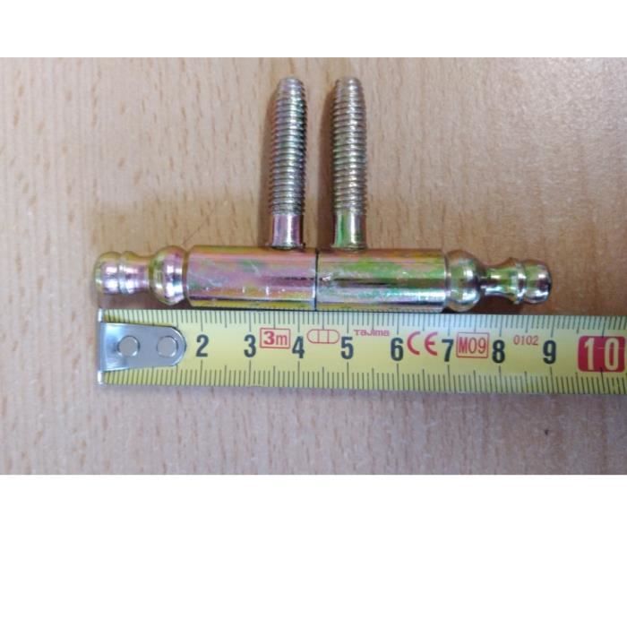 Set di 4 tappi bicromatici per blocchi di porte interne