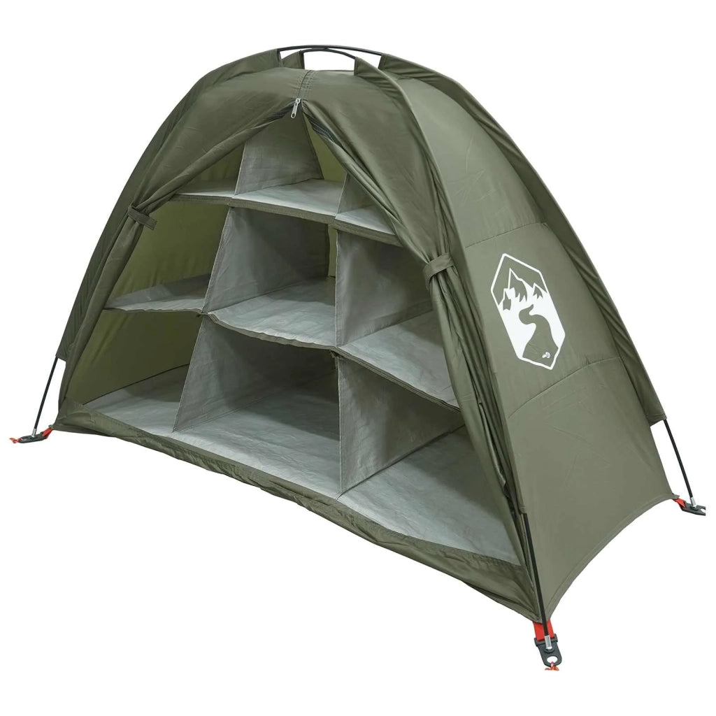 Tenda di stoccaggio con tetto Verde Oliva 120 x 50 x 70 cm 42029023