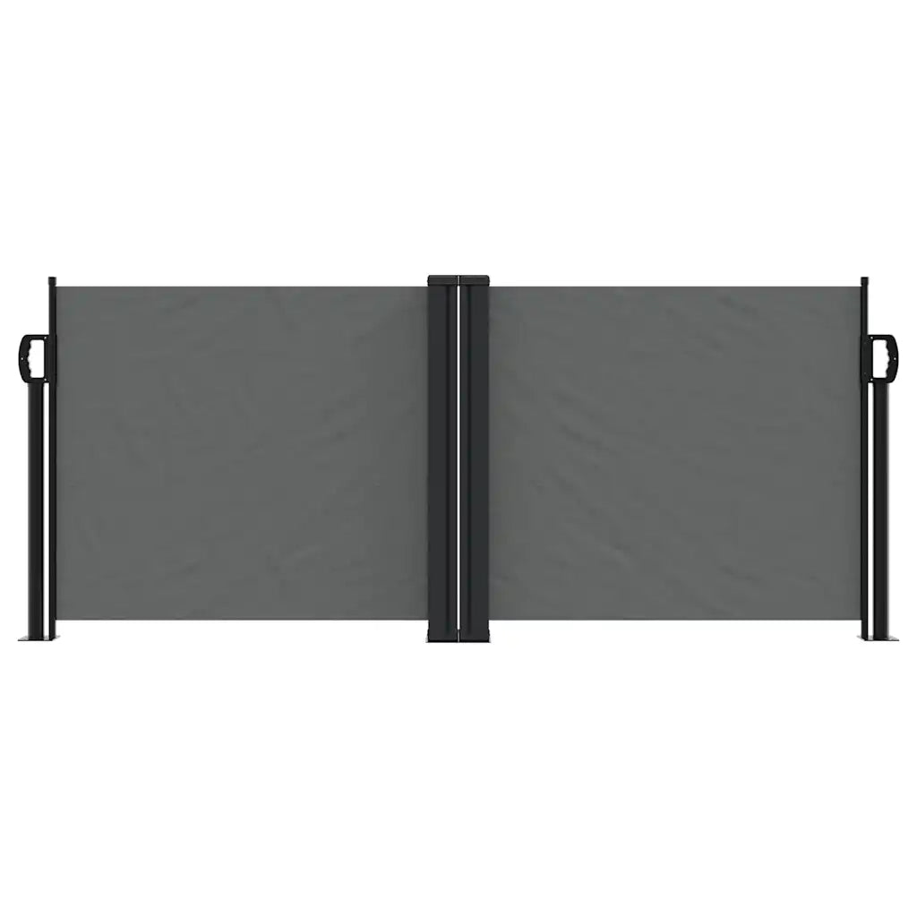 Tenda da Sole Laterale Retrattile Antracite 100x1000 cm