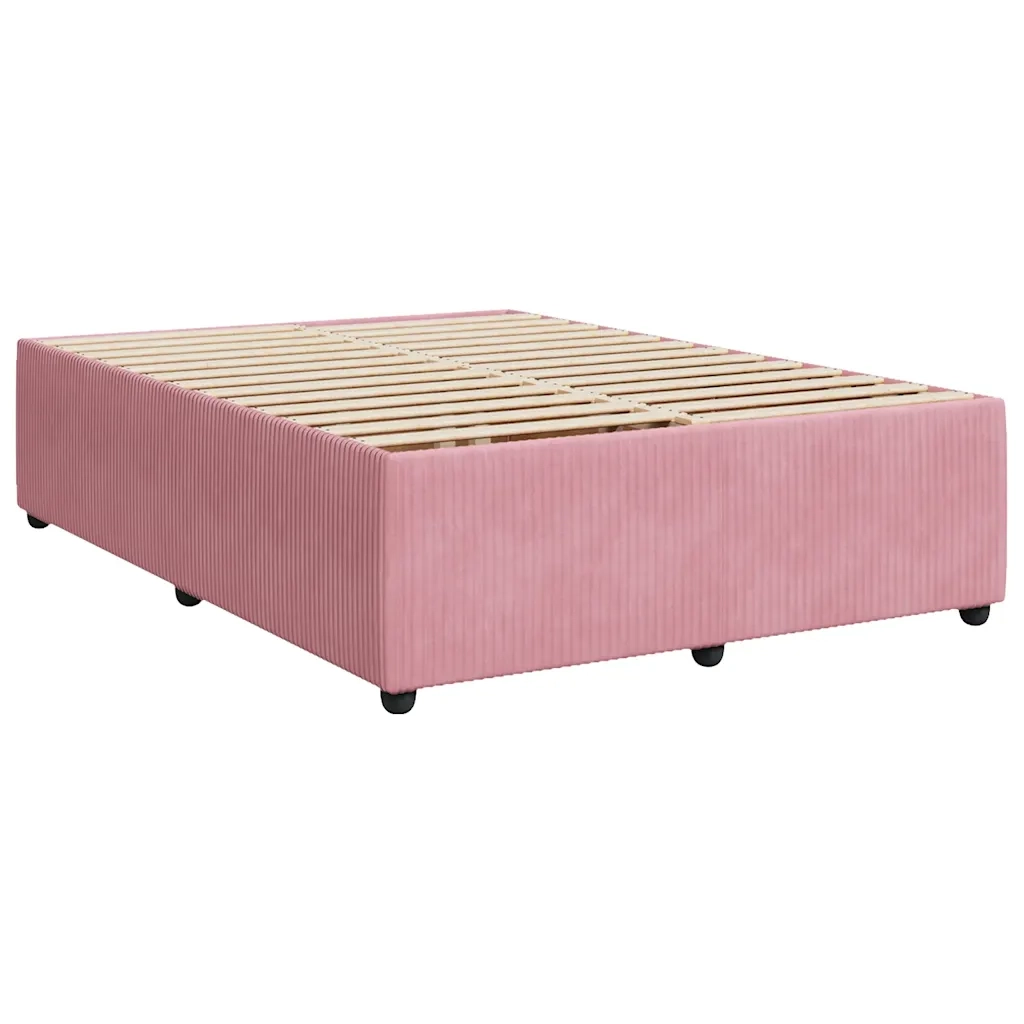 Giroletto Rosa 160x200 cm in Velluto 3285023