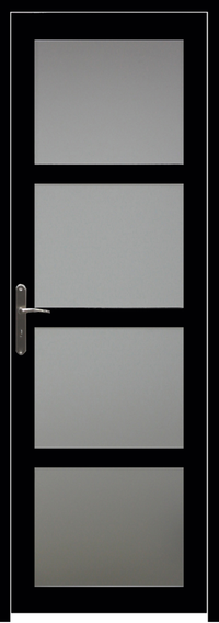 Blocco porta Telia Black Coat 73 largo Spinta a destra