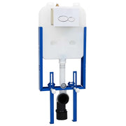 Telaio del Cistern Bianco 50 x 8 x 131 cm Acciaio 4106575