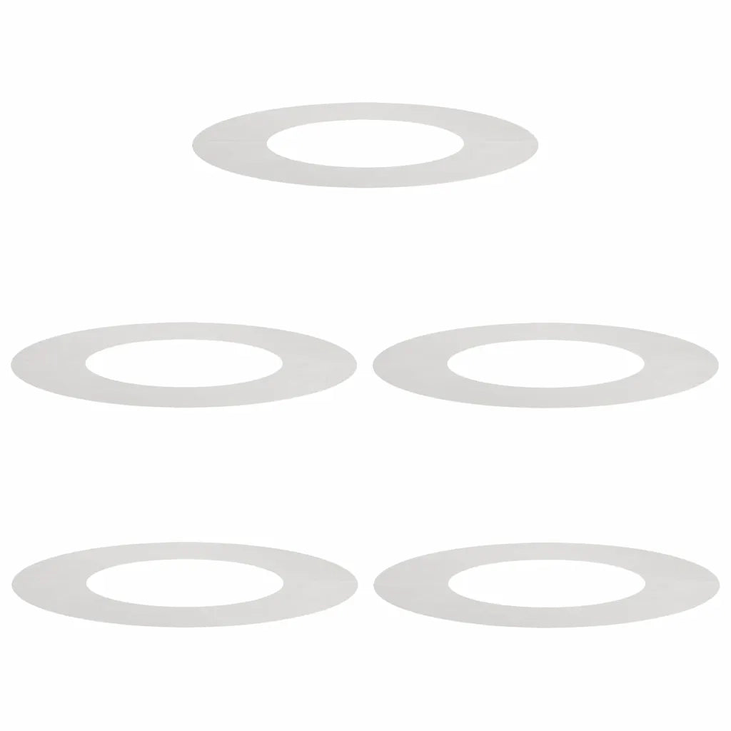 adatto per Anelli d'Albero Piatto 5 pcs Argento Ø40 / 70 cm