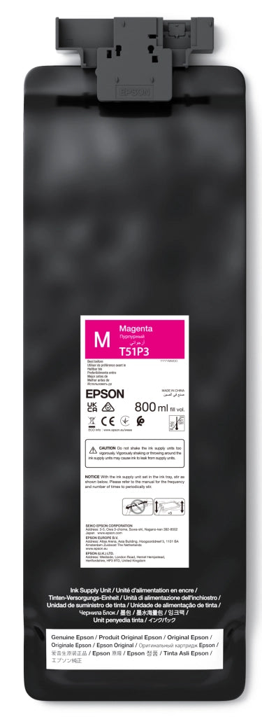 Ultrachrome gs3 magenta t51p300 (800ml) - c13t51p300