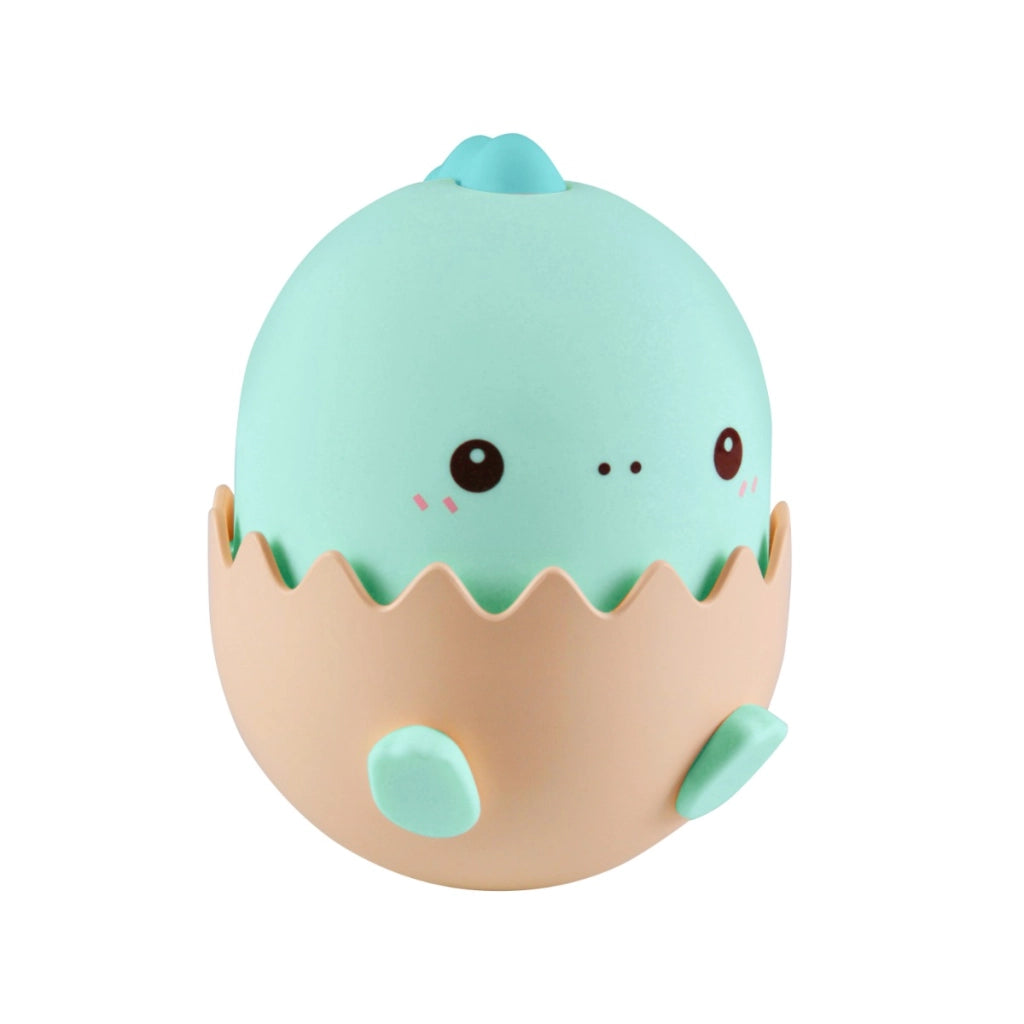 Lampada bimbo Baby Dino blu, LED 3000K RGB USB-C Polux