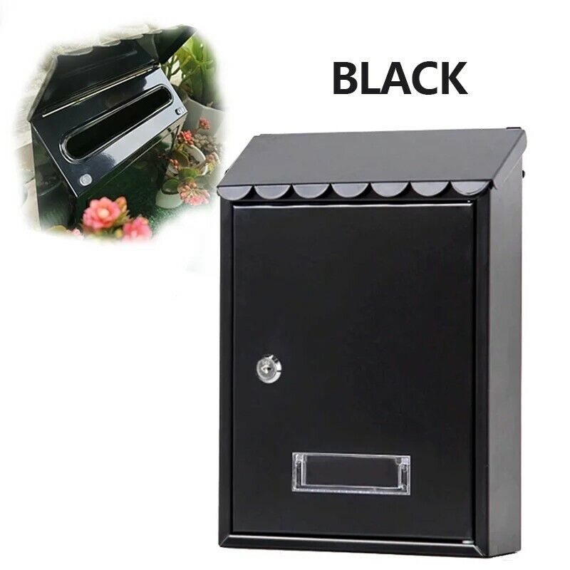 Cassetta postale CAPRI UTILIA +colori feritoia superiore tetto 2 chiavi 21x6x30h.cm MARRONE