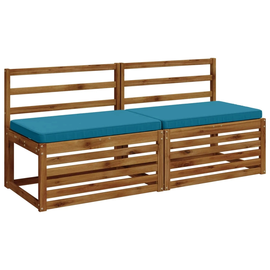 Cuscini per Panchina a 2 Pezzi VUGHT 2 pz 100% Poliestere 951675