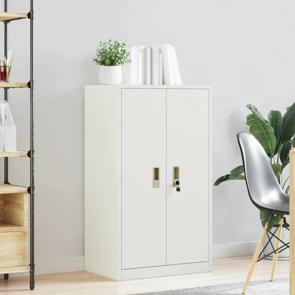 Armadio Bianco 60 x 40 x 105 cm Acciaio 891735