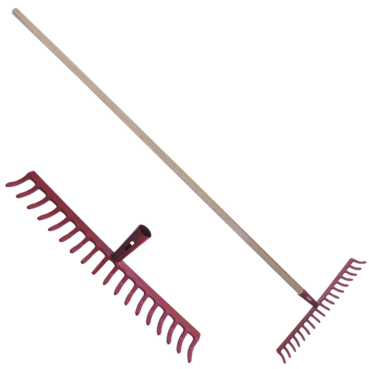 Rastrello 18 Denti Con Manico   Prestige