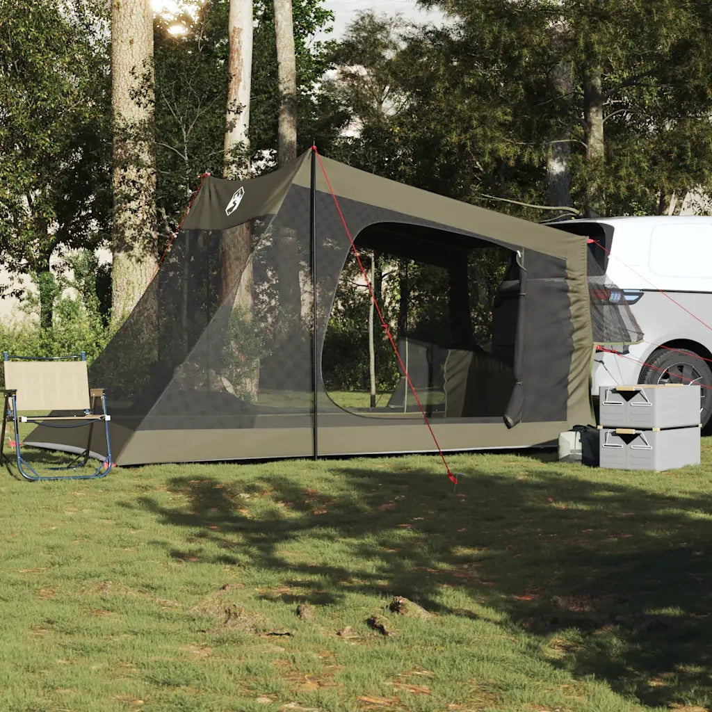 Tenda per Auto per 2 Persone Verde Oliva Impermeabile 4009530