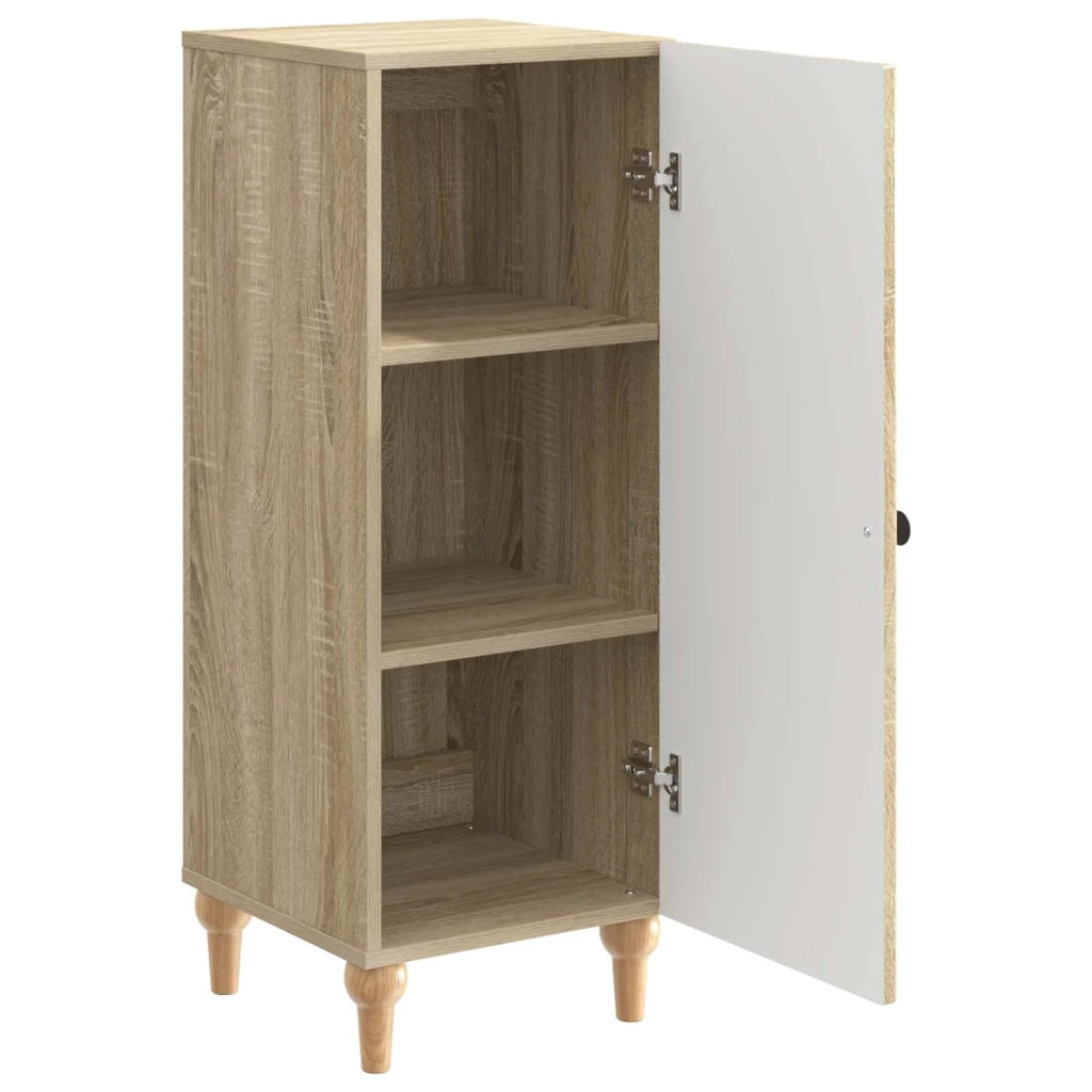 Credenza Rovere Sonoma 33 x 34,5 x 90 cm Legno ingegnerizzato